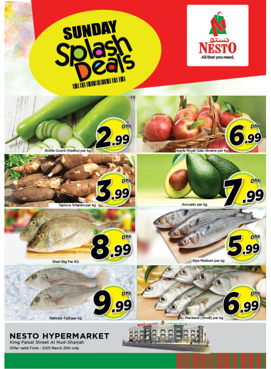 Sunday Deals - Al Nud, Sharjah