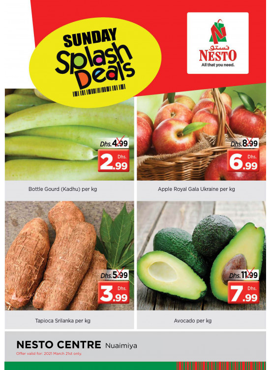 Sunday Deals - Nuaimiya, Ajman