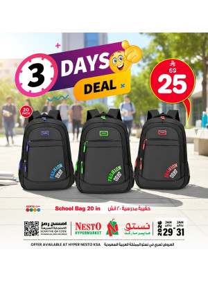 3 Days Deal