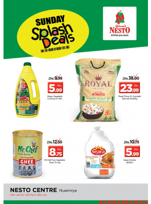 Sunday Deals - Nuaimiya, Ajman