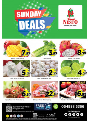 Sunday Deals - Al Karama, Dubai