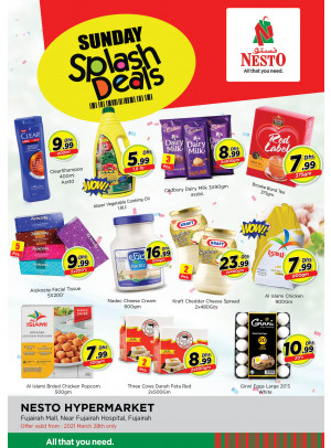 Sunday Deals - Fujairah