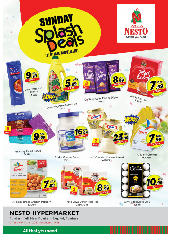 Sunday Deals - Fujairah