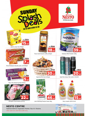 Sunday Deals - Ras Al Khaimah