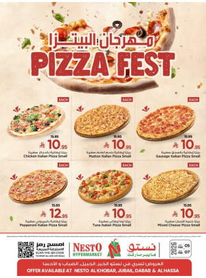 Pizza Fest - Al Khobar, Jubail, Dabab & Al Ahsa