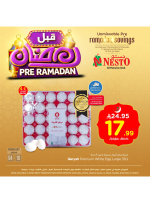 Pre-Ramadan Offers, Vol 4 - Riyadh, Al Kharj & Qassim