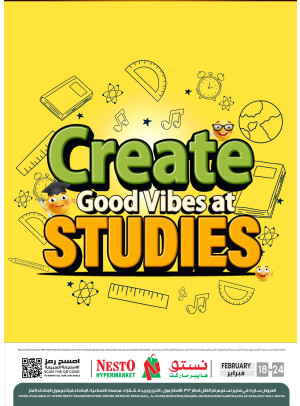 Create Good Vibes at Studies Deals - Riyadh, Al Kharj & Al Qassim