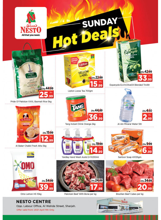 Sunday Deals - Al Wahda