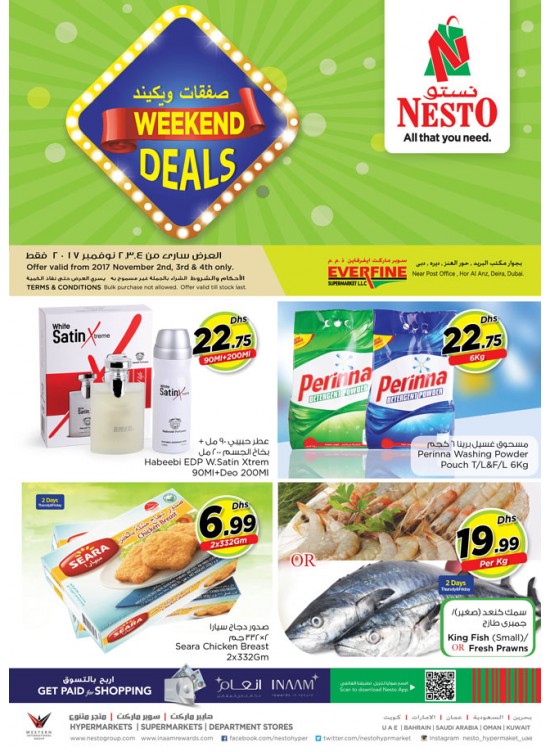 Weekend Grabs - Everfine, HOR AL ANZ