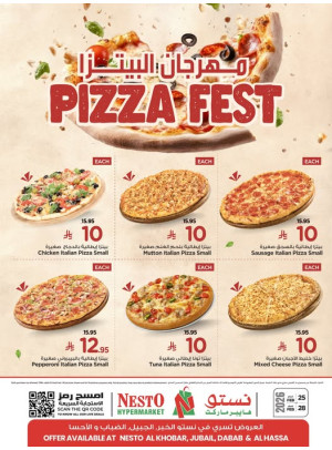 Pizza Fest - Al Khobar, Jubail, Dabab & Al Ahsa