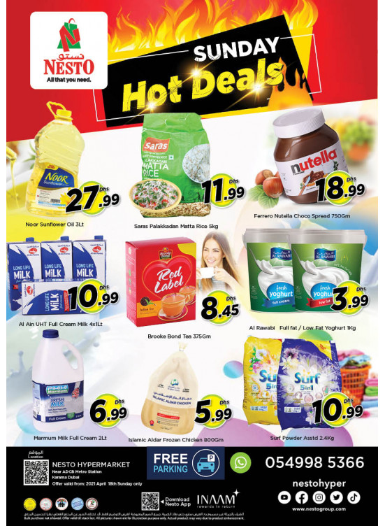 Sunday Deals - Al Karama, Dubai