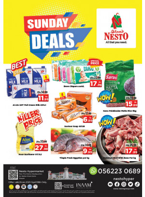 Sunday Deals - Al Nabba, Sharjah