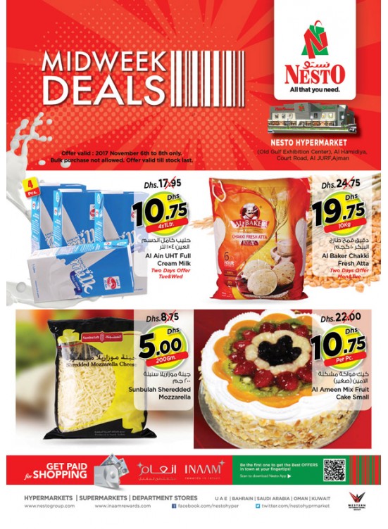 Midweek Deals - Jurf Ajman