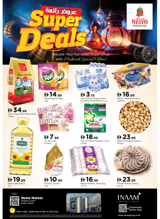 Midweek Deals - Arjan