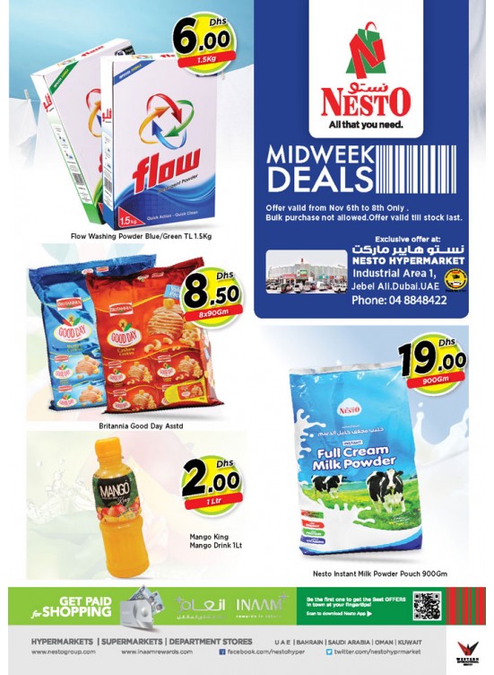 Midweek Deals - Jabel Ali