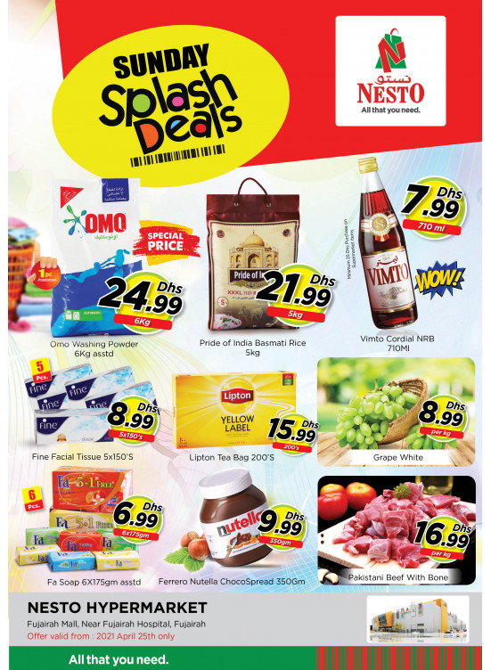 Sunday Deals - Fujairah