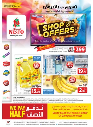 Shop full of Offers - Muweilih, Butina Sharjah - Al Jurf, Mushrif Ajman