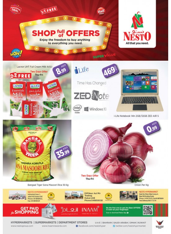 Shop full of Offers at Nesto Dubai