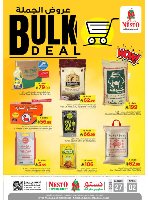 Bulk Deals - Al Khobar, Jubail, Dabab & Al Ahsa