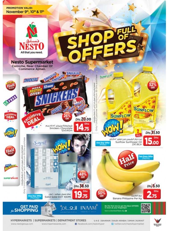 Shop full of Offers - Karama Corniche