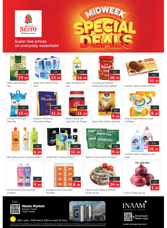 Midweek Deals - Arjan