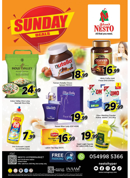 Sunday Deals - Al Karama, Dubai