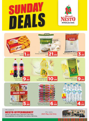 Sunday Deals - Jafza