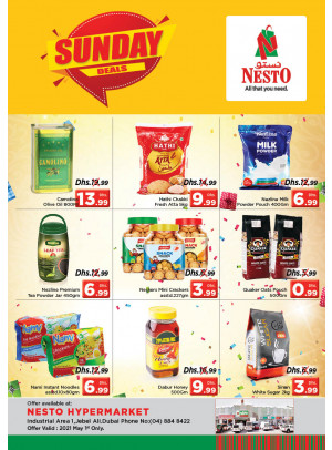 Sunday Deals - Nadd Al Hamar