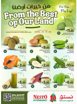 From the Best of Our Land