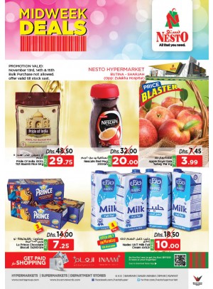 Midweek Deals - Butina Sharjah