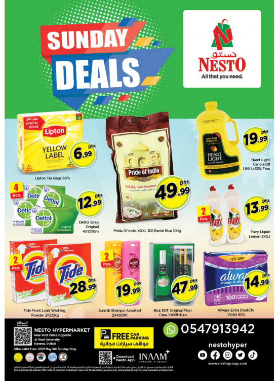 Sunday Deals - Near Karama Post Office, Dubai