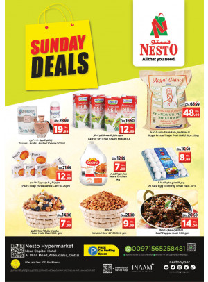Sunday Deals - Al Mina
