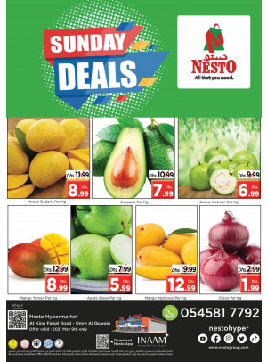 Sunday Deals - Umm Al Quwain