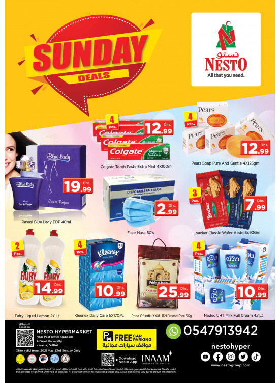 Sunday Deals - Near Karama Post Office, Dubai