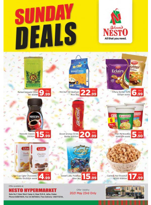 Sunday Deals - Jafza