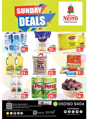 Sunday Deals - Arab Mall