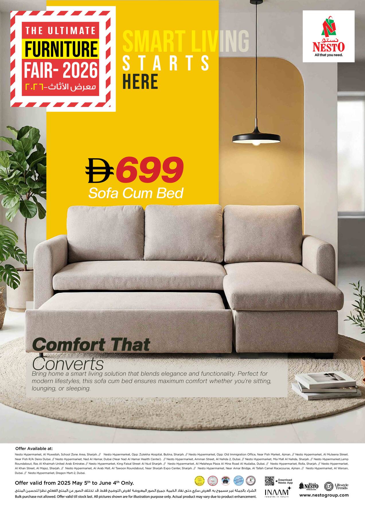 Latest offers from Nesto in UAE