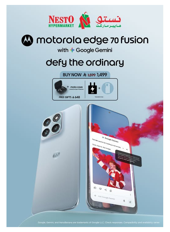 New Arrival - Motorola Edge 70 Fusion Smartphone