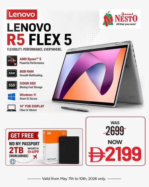 Latest offers from Nesto in UAE