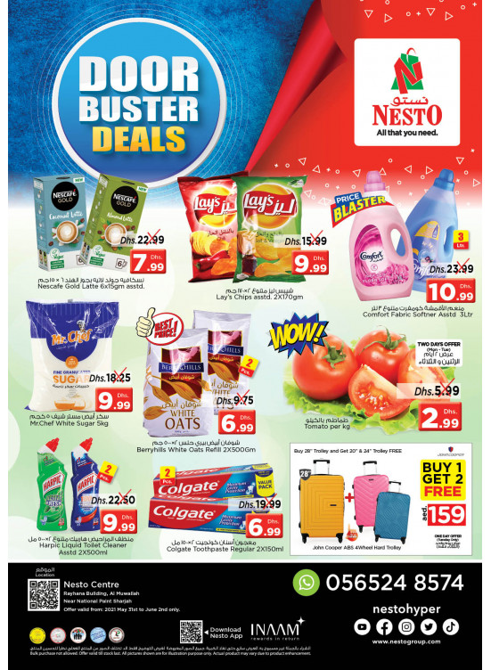 Midweek Deals National Paints, Sharjah from Nesto until 2nd June