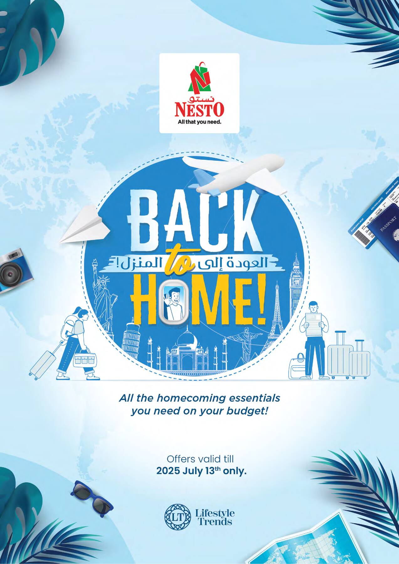 Nesto Back To Home Deals catalog cover UAE