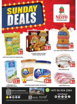Sunday Deals - Jurf, Ajman