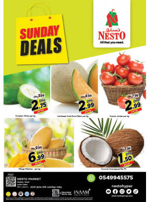 Sunday Deals - Arjan