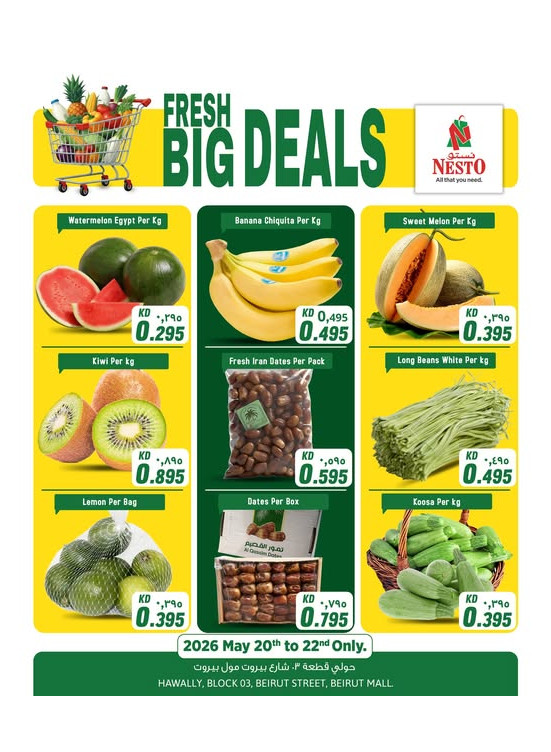 FRESH BIG DEALS
