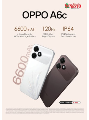 وصل حديثًا - الهاتف الذكي OPPO A6c