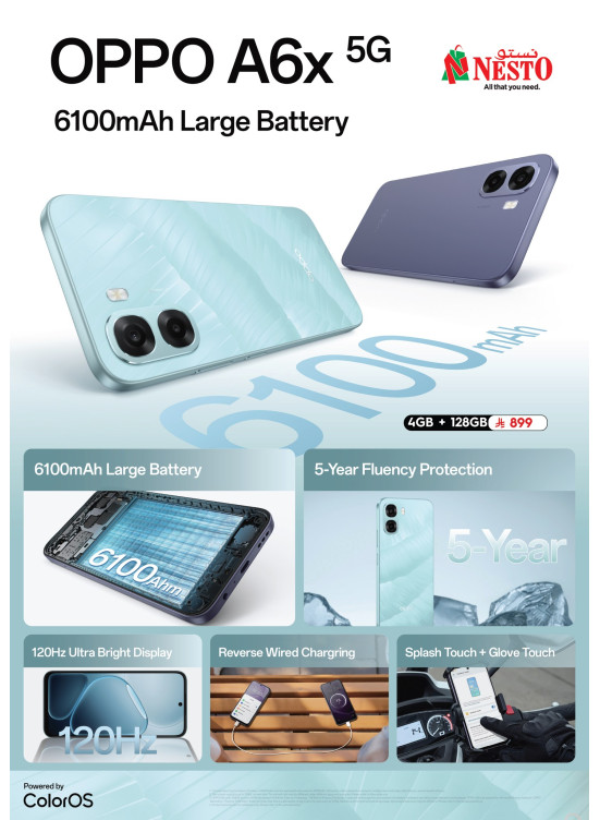 New Arrival - Oppo A6x 5G Smartphone