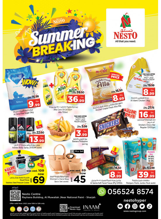 Weekend Grabs National Paints, Sharjah from Nesto until 12th June