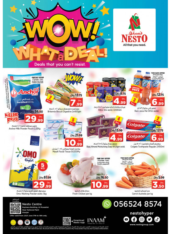 Weekend Grabs - National Paints, Sharjah