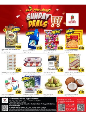 Sunday Deals