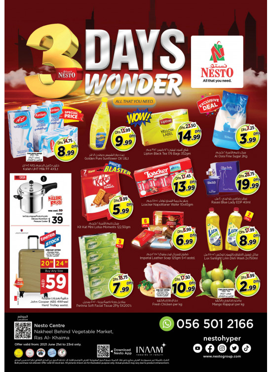 Midweek Deals - Ras Al Khaima